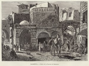 Palestyna, ulica Brama Damaszku autorstwa European School