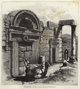 Palestyna, pozostałości synagogi w Kefr-Beram autorstwa European School