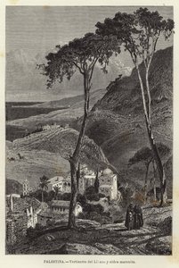 Palestyna, Vertientes del Lilano i wieś maronitów autorstwa European School
