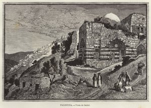 Palestyna, widok Safed autorstwa European School