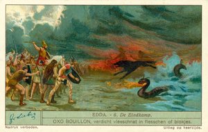 Ragnarok (chromolitho) autorstwa European School