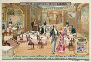 Restauracja w odnowionym hotelu (chromolitho) autorstwa European School