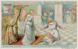 Robert wyznaje swoje zło księżniczce Isabelle autorstwa European School
