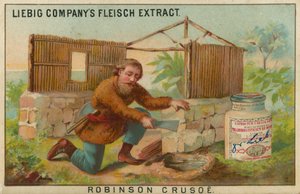 Robinson Crusoe, Budowa chaty autorstwa European School