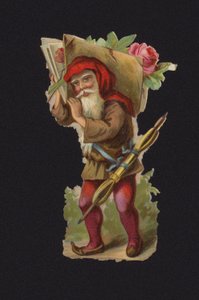 Święty Mikołaj / Święty Mikołaj (chromolitho) autorstwa European School
