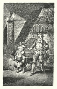 Scena z pierwszej opery Josepha Haydna Der krumme Teufel (Grawerowanie) autorstwa European School