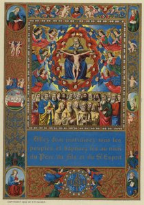 The Church Militant (kolorowa litografia) autorstwa European School