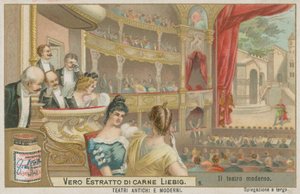 Teatr Współczesny (ok. 1900) autorstwa European School
