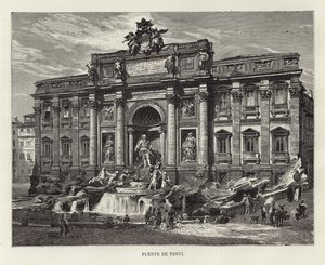 Fontanna di Trevi autorstwa European School
