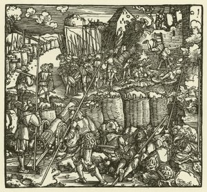Szturm na zamek, 1532 autorstwa European School
