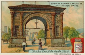 Łuk Triumfalny Augusta w Aosta autorstwa European School