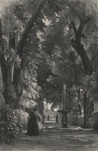 Willa Conti-Torlonia (grawerowanie) autorstwa European School