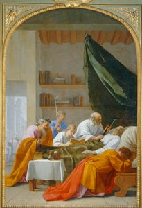 Śmierć Raymonda Diocrèsa - Śmierć Raymonda Diocrèsa ... autorstwa Eustache (studio of) Le Sueur