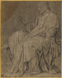 Studium dla św. Ludwika Uzdrawiającego Chorych autorstwa Eustache Le Sueur