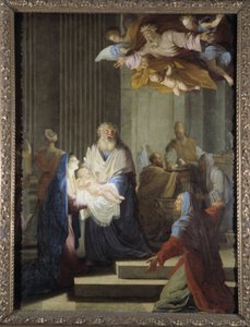 Prezentacja w Świątyni autorstwa Eustache Le Sueur