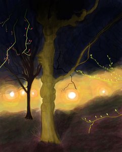 5:20 Prospect Park, Brooklyn (sztuka cyfrowa) autorstwa Evan Sklar