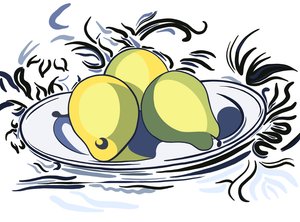 Trzy gruszki Cezanne