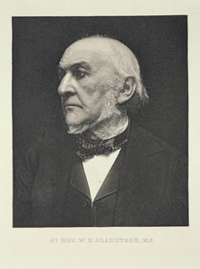Rt. Kochanie. William Gladstone (1809-98), poseł, 1890 autorstwa Eveleen Myers