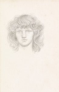 Głowa dziewczyny autorstwa Evelyn De Morgan