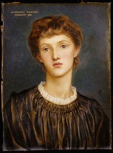 Portret Margaret Rawlins, 1883 autorstwa Evelyn De Morgan
