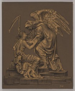 Anioł Śmierci autorstwa Evelyn De Morgan