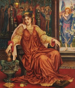 Szkło godzinowe autorstwa Evelyn De Morgan