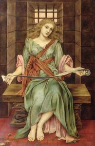 Więzienie Duszy, 1888 autorstwa Evelyn De Morgan