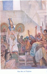 Pudełko Typhon (kolor litho) autorstwa Evelyn Paul
