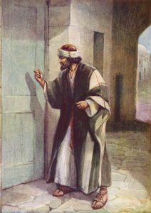Przyjaciel o północy, Łukasz II: 5 (kolorowa litografia)