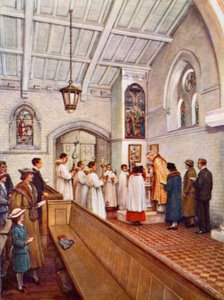 „Chrztujcie wszystkie narody” (kolor lito) autorstwa Evelyn Stuart Hardy