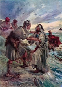Paul rozbił się (kolor lito) autorstwa Evelyn Stuart Hardy
