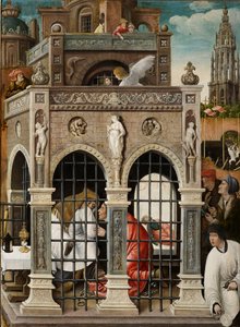 Scena z życia św. Rocha, 1517.