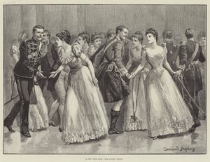 Bal noworoczny, łańcuszek damski