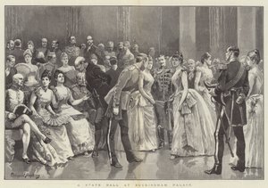 Bal Stanowy w Pałacu Buckingham