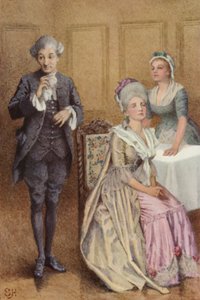Ilustracja do Podróży sentymentalnej Laurence