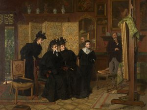 Jego portret autorstwa Evert Jan Boks