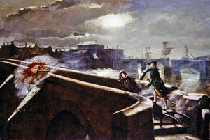 Brygs of Ayr (olej na płótnie) autorstwa Eyre Crowe
