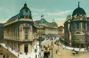 Teatr Aldwych i Gaiety, ok. 1900. autorstwa Eyre and Spottiswoode