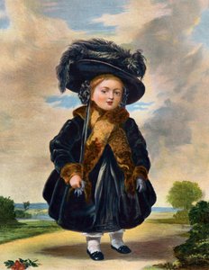 Królowa Wiktoria 1819-1901 w wieku 4 lat, XIX wiek.