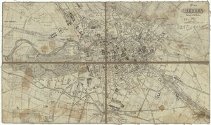 Plan Berlina autorstwa F.H. Morin