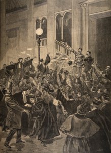 Werdykt w sprawie Zoli, ilustracja z „Le Petit Journal: Supplement illustre”, 6 marca 1898