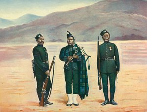 „Piąci Gurkhowie”, 1901. autorstwa F Bremner