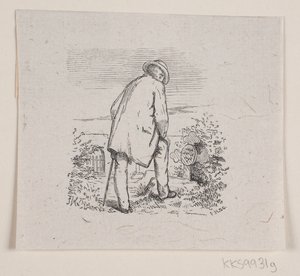 Ilustracja do „Ostatnie godziny”, wiersz HJ Greensteen autorstwa F. Hendriksen
