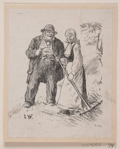 Ilustracja do „Oblubienicy dżentelmena” autorstwa F. Hendriksen