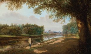Tamiza w Isleworth autorstwa F. Holt