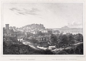 Widok na miasto Pozzuoli autorstwa F. Homer