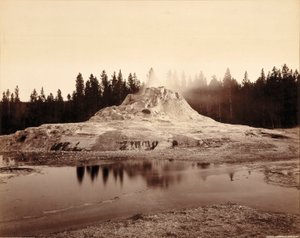 Stożek gejzeru Castle, Park Narodowy Yellowstone