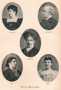 Wielcy Muzycy - Płyta X., c1880, 1895