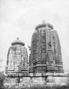 Świątynia Lingaraj, Bhubaneśwar, Orissa, Indie, 1905-1906