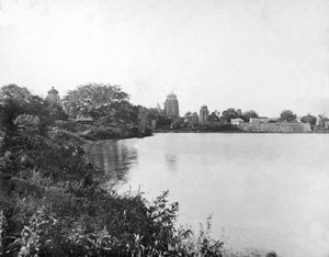 Świątynie Lingaraj, Bhubaneśwar, Orissa, Indie, 1905-1906.